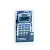 Osama METAL, 10 Digit Pocket Calculator with Rubberized Profile -
