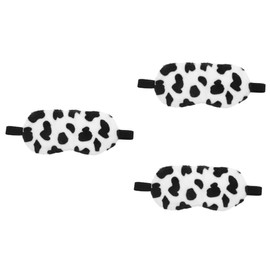 Healeved 3pcs Sleep Mask for Women Soft Plush Eye Mask Blackout Effect Comfortable Eye Cover for Sleep