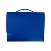 LUXPaper Plastic Portfolio Totes | Handle | 1" Capacity |
