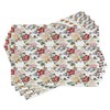 Ambesonne Shabby Flora Place Mats Set of 4, Summer Spring