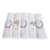 Surf the Shop Pack of 5 Ladies Initial Embroidered White