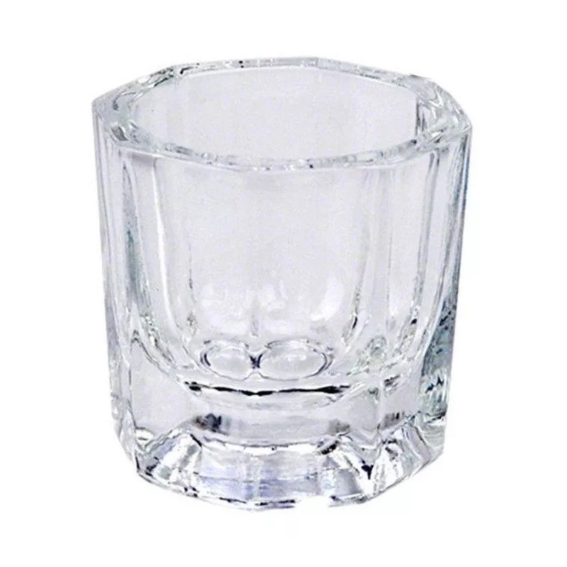 Mc Nails Lote De 24 Vasitos De Cristal Para Monomero