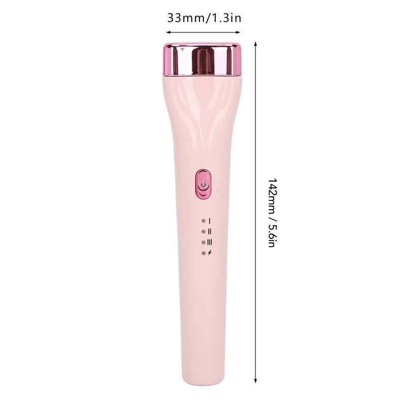 360 Degrees Push Heated Eyelash Curler Long Lasting 3 Temperature