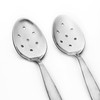 BNAZIND 8 Inch Kunz Perforated Small Spoons Set of 2