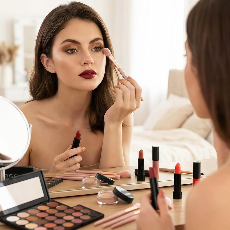 Kit de Maquillaje para Mujer 28 Piezas Principiantes y Profesionales