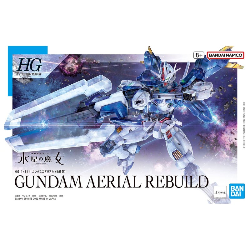 HG Mobile Suit Gundam Mercury Witch Gundam Aerial (Rovated Model),