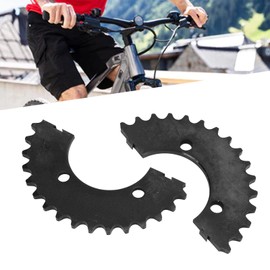 SUNGOOYUE Electric Bike Split Drive Sprocket, 420 Steel Split Type Chain 32 Tooth Split Sprocket Fit for Electric Bike Scooter Racing Motorcycle