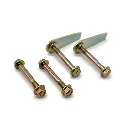 Generic Region Offroad Upper Control Arm Bolts with Flag Nuts compatible with Jeep Wrangler TJ LJ 1997-2006