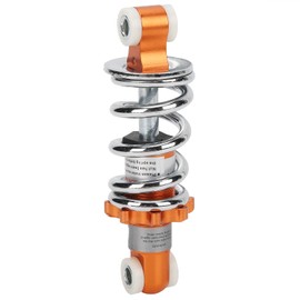 Motorcycle Shock Absorber Shock Absorber 400lb Stainless Steel Spring Aluminum Alloy Mini Scooter Hole Spacing 125mm