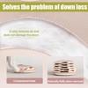 Space Saving Hanging Garment Bag with Self Compression Zipper with