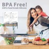 Silicone Lids for Pots & Pans - BPA Free, Microwave