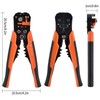 HuLuHouse Pinza Pelacables AutomáTica, 8 Pulgadas 1547 USO Rudo Herramienta