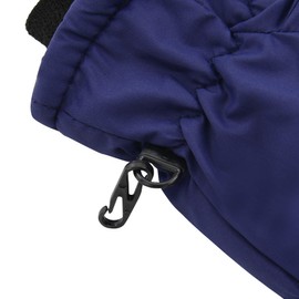 Zando Toddler Mittens Waterproof Snow Gloves Kids Gloves Lined Fleece Gloves Winter Warm Baby Mittens Toddler Gloves 03 Pink Stripe 4-6T