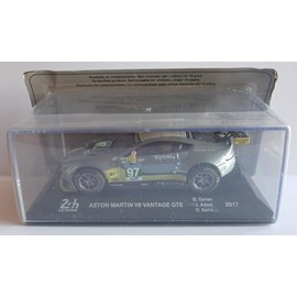 ixo. 24 hour lemans Aston Martin V8 Vantage GTE #97 Turner/Adam/Serra 2017 car 1.43 scale diecast model
