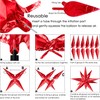 ZAKVOOR 60 Pcs Star Balloons 12 Spike Foil Explosion Party