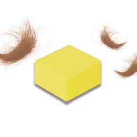 Hair salon face brush hair accessory hair brush barbershop barbershop hair salon sponge square sponge face brush yellow / 미용실 얼굴털이개 헤어 소품 머리카락 털이개 이발소 바버샵 헤어샵 스펀지 사각 스폰지 얼굴 털개 옐로우