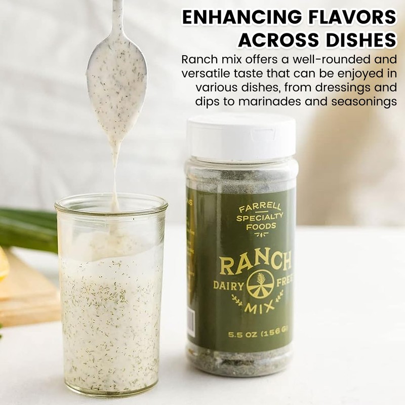 Dairy Free Ranch Mix by Farrell Specialty Foods – Dairy,