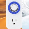 24 Hour Mechanical Outlet Timer Programmable Indoor Plug In Mechanical