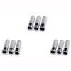 ANCLLO 50 Pack Aluminum Arrow Inserts with Archery Field Points