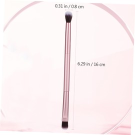 Mikinona Makeup Brush Set Double-ended Blush Eyebrow Cosmetics Brush Aluminum Tube Handle Fiber Bristles Beauty Tool