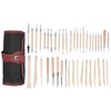 42Pcs Clay Tools Set Pottery Sculpting Carving Trimming Scraper Knife