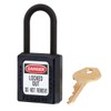 Master Lock Security Padlock Black 406