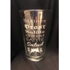 CHEERS Craft Beer Pint Glass Laser Engraved 16 oz Salute
