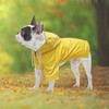 Pethiy - Waterproof Hooded Coat for Dogs, Dog Rain Coat