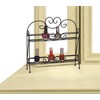 Uniware 2 Tier Over Door Nail Polish Rack in Bronze,