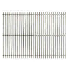 Hongso 17.5" SUS304 Stainless Steel Grill Grates for Weber Spirit E-310, Weber Spirit 300 and GS4 II 300 Series E & S 310 320 330 SP320 Spirit 700, Genesis Silver/Gold B & C 1000-3500 Grill, 7638 7639