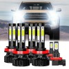 CHUSYYRAY For 2016-2023 Toyota Tacoma 6x LED Headlight Hi-Low Beam