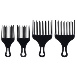 TOVINANNA Hair Combs for Women Men Styling Brush for Curly Hair 4pcs Wide Tooth Comb Hair Tail Tools Slick Back Brush
