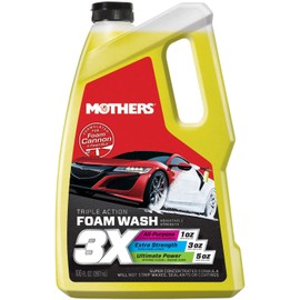Mothers 05610 3X Triple Action Foam Wash, 100 fl. oz.