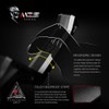 MZS Black Motorcycle Clutch Brake Levers Short Adjustable CNC Compatible
