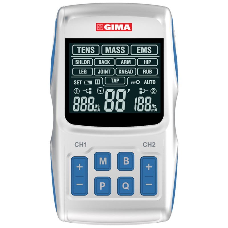GIMA-THER TENS/EMS - 2 canali - 36 programmi