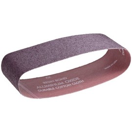 Norton Metalite R228 Portable Abrasive Belt, Cotton Backing, Aluminum Oxide, 3" Width, 21" Length, Grit 40 (Pack of 1)
