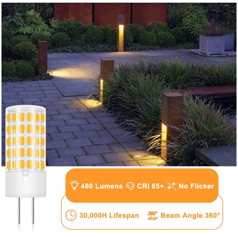 G4 LED Bulb 4W 3000K 40W Halogen 450LM