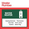 Master Plumber 1451, Water Heating Element, 240V/ 3000W/ 80 density,
