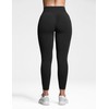 Olmlmt Workout Leggings for Women Butt Lifting Crossover High Waisted