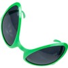 Toddmomy Green Plastic Alien Glasses Novelty Glasses Alien Sunglasses Alien