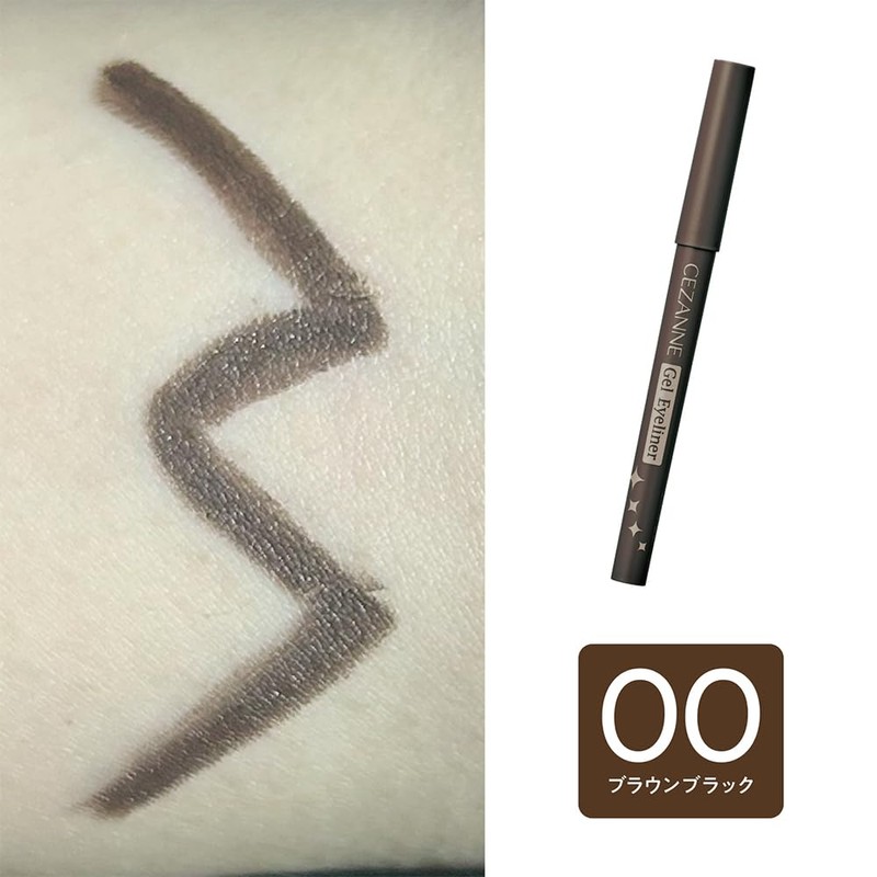 Cezanne Gel Eyeliner 00 Brown Black, 0.1 g - Smooth