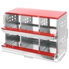 Chicken Nesting Boxes, 6 Hole Nesting Box for Chickens with