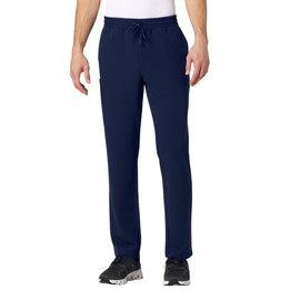 Jaanuu Rhodes Men's 7-Pocket Straight Leg Scrub Pant - Midnight Navy L