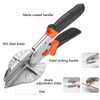 TOPROAD Miter Shears, Multi Angle Scissors, Adjustable at 45 to