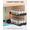 Nieifi Spice Rack Organizer for Cabinet, Vertical Spice Rack Pull