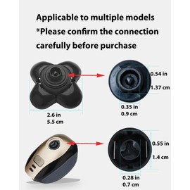 wotdmu 3-Pack Replacement Blades for Bald Men's Electric Head Shaver - Easy to Install & Clean, Durable Stainless-Steel Blades - Wet & Dry, Close & Bump-Free Shave for Head, Face & Body