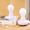 Shuwea 2 Pack Battery Operated Light Bulb, Stick-Up Battery Powered