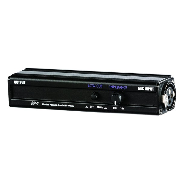 ART RP-1 Single Channel Phantom Powered Microphone Preamp, Black (RP1)