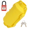 Industrial Electrical Plug Lockout Device Set Universal Electrical Plug Lockout