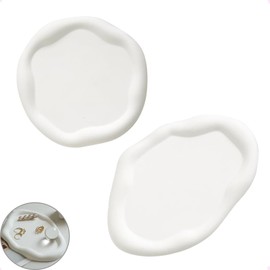 Jewellery Tray, Jewellery Tray, Ceramic Ring Bowl, Jewellery Plate, Unique Cloud Shape, Ring Plate, Cloud-shaped Ceramic Plate, for Rings, Earrings, Necklaces, Keys, Pack of 2